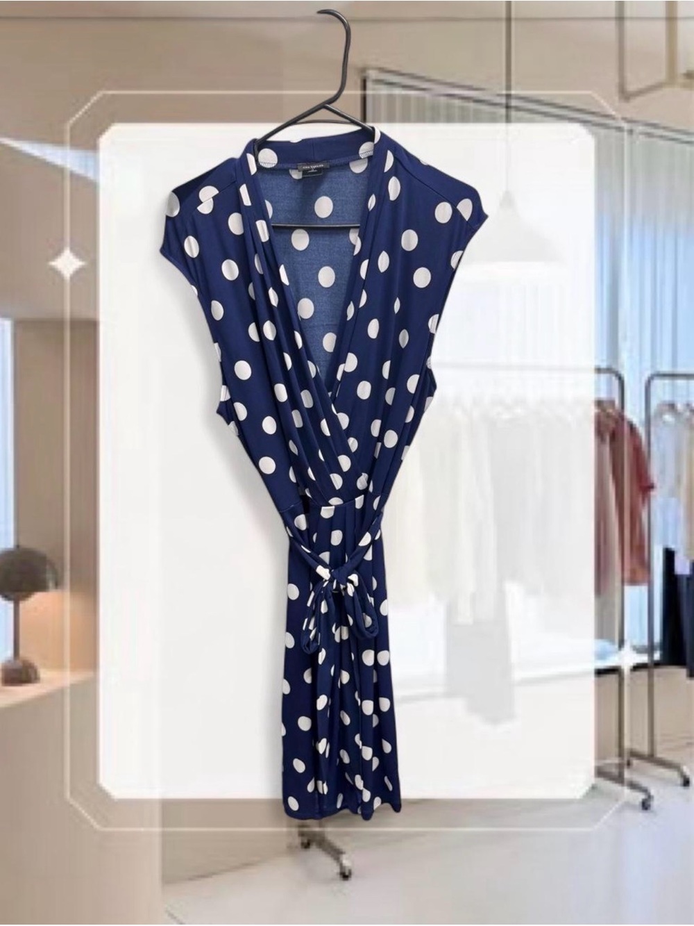 Ann Taylor polka dot dress
